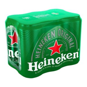 Cervezas Heineken 6unid.