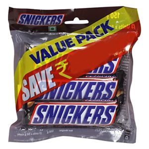 Snikers 3 unid. 