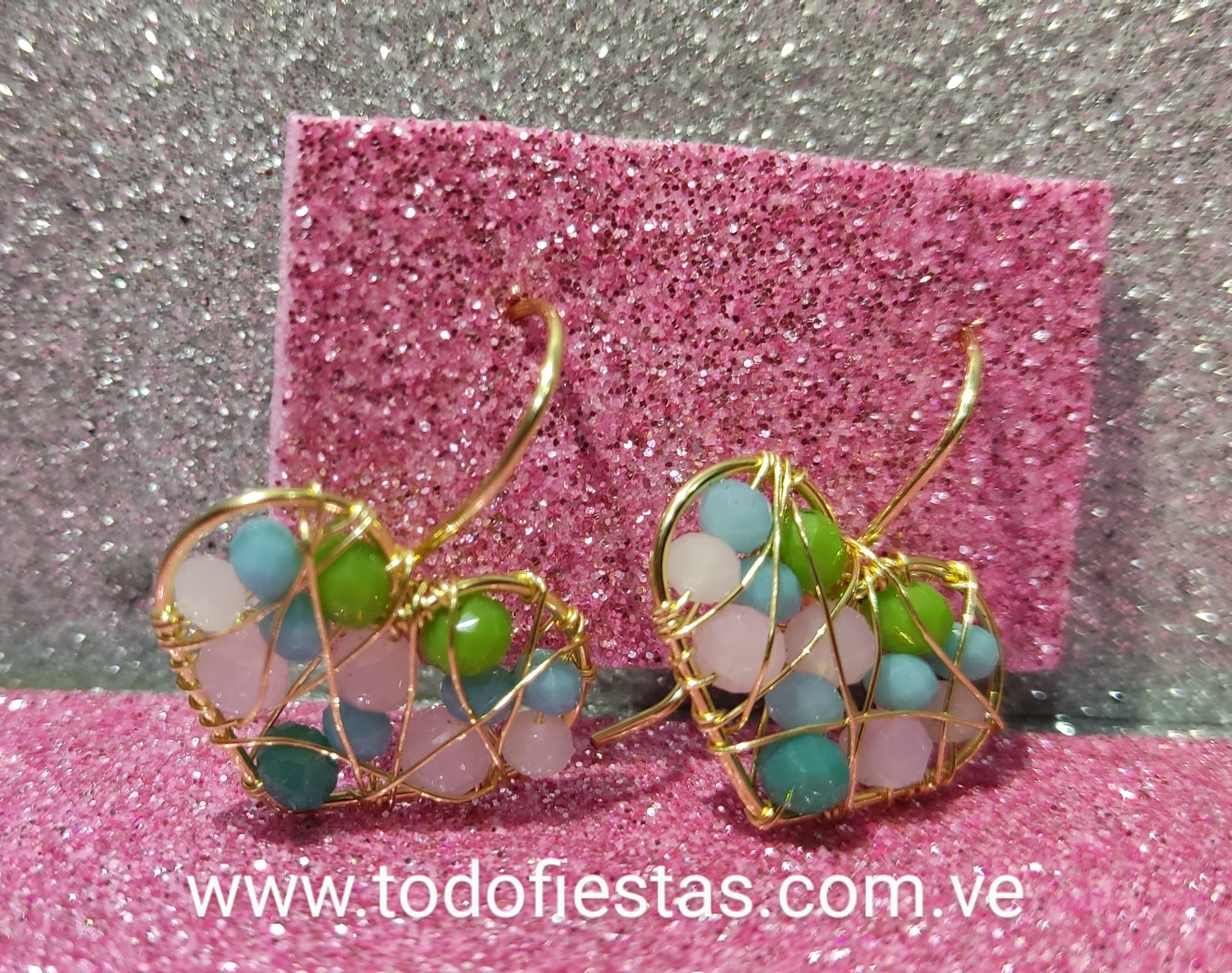 Zarcillos modelo 003-a - Todo Fiestas